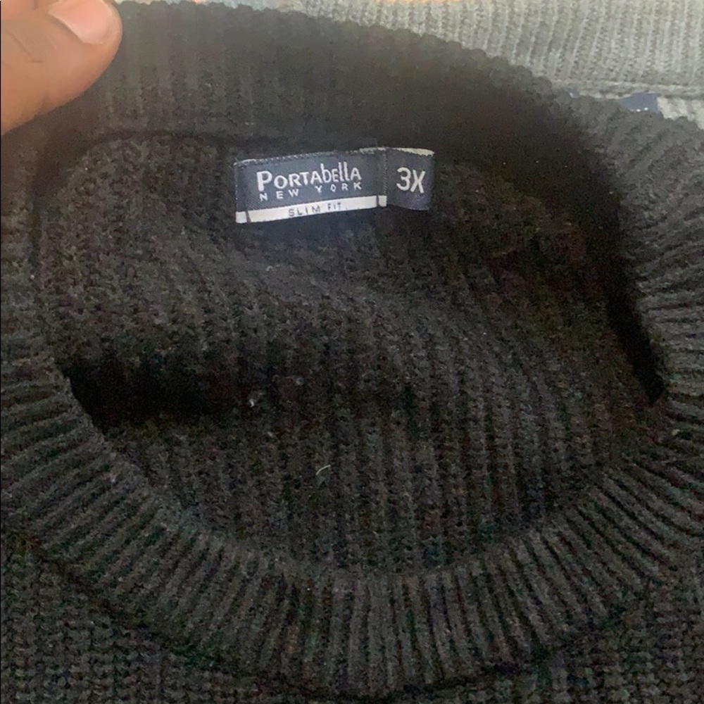 Portobella ribbed sweaters